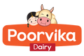 Poorvika Dairy logo 